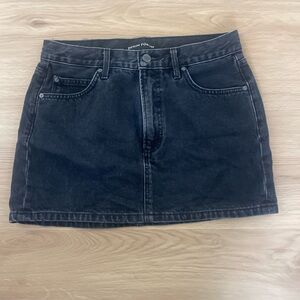 Aritzia Denim Forum Mini Skirt